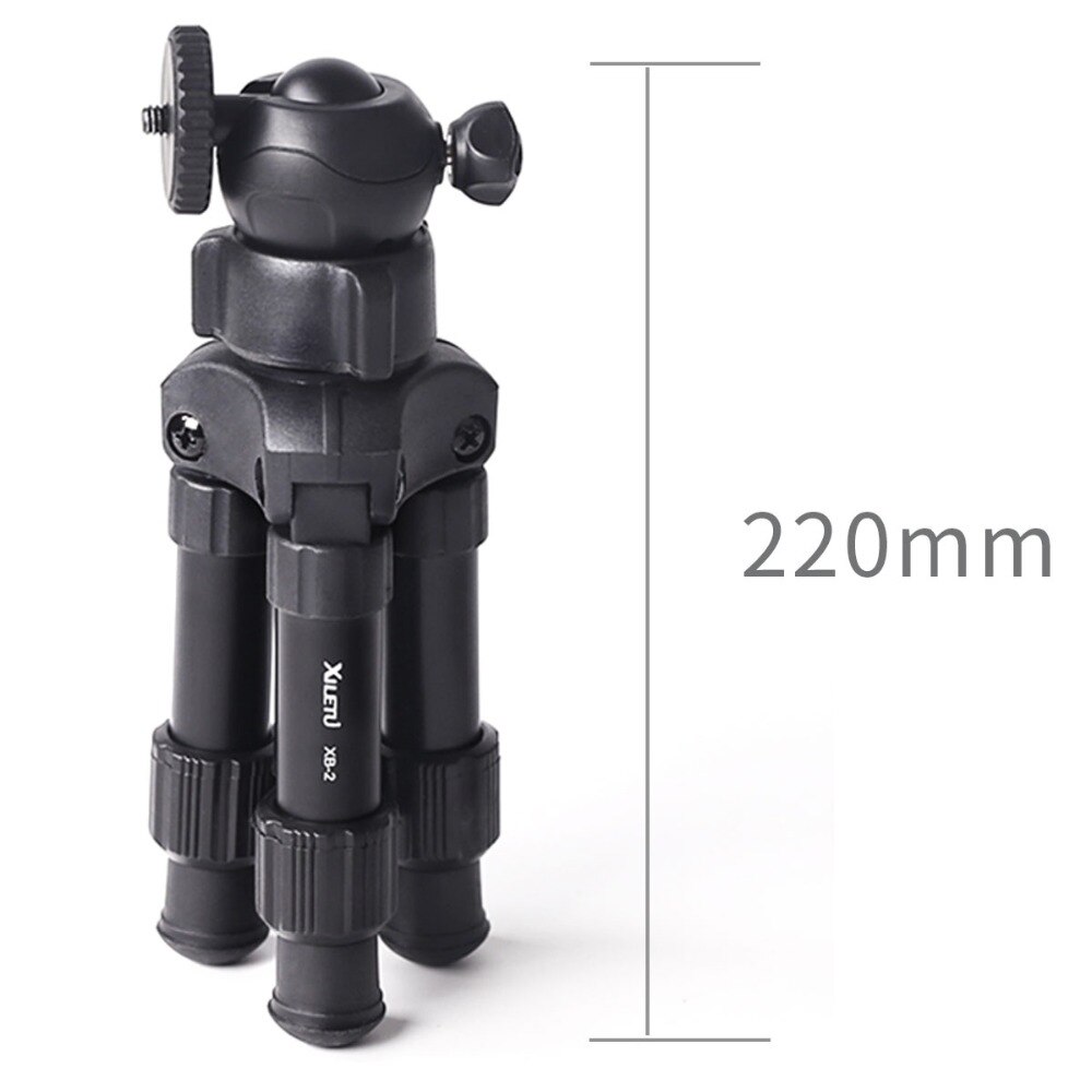 XILETU XB-2C Mini Stativ Digitalen Slr-kamera Tragbaren Stativ Mobil Schreibtisch Video Ständer kann ausgestattet mit verlängerung stange
