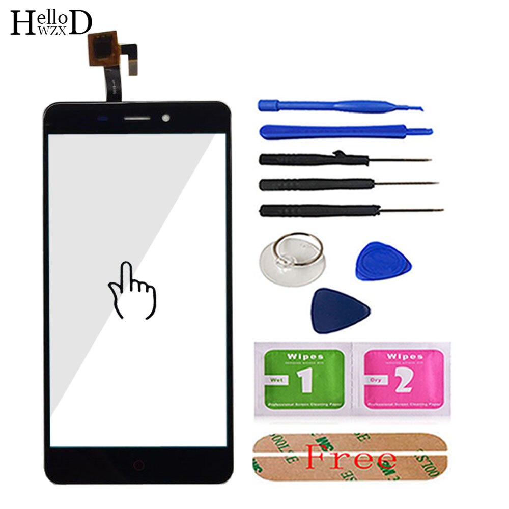 Mobile Phone Touch Screen Digitizer Glass Panel For ZTE Nubia N1 NX541J Touch Screen Sensor Tools Adhesive