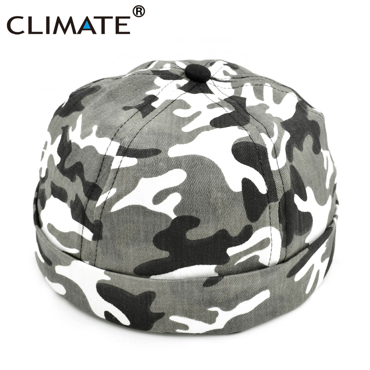 El Hip Hop balde de camuflaje de camarero Cap chino propietario del cubo sombreros estilo de la calle No pico plegable mayor gorra sombreros