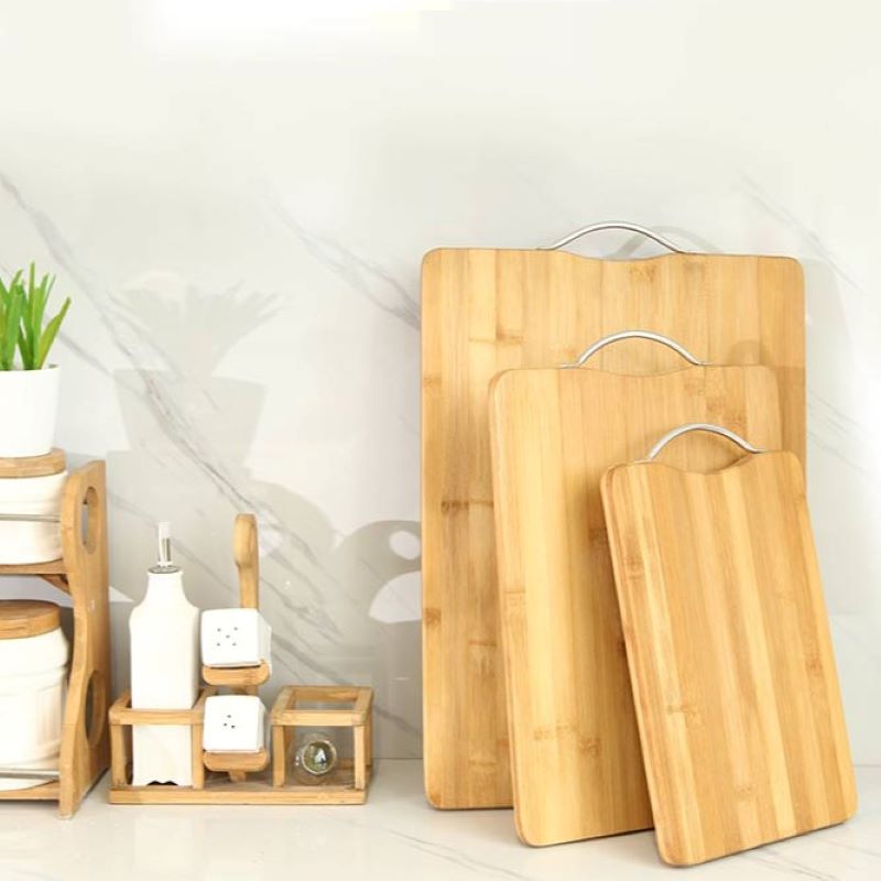 Wooden Chopping Board Cutting Board Household Rolling Dough Cutting Fruit Mildew-Proof Multi-Specification Universal