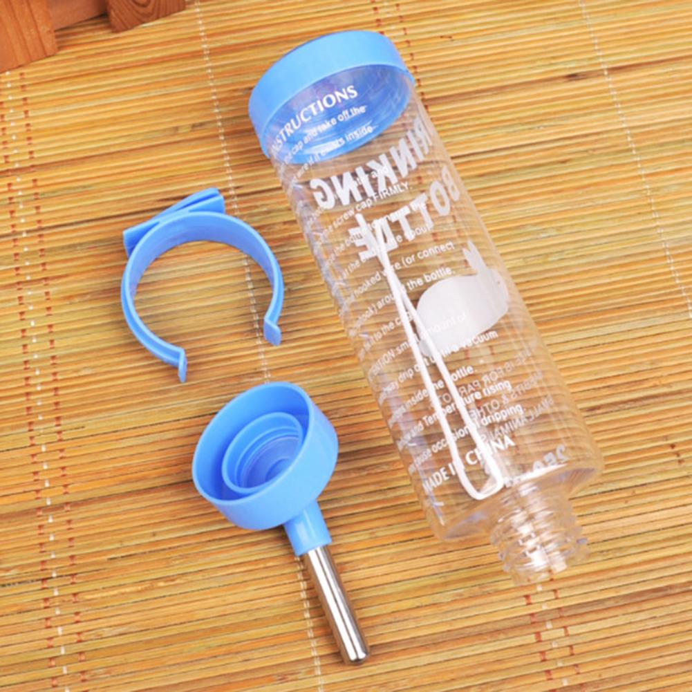 Abreuvoir Hamster en plastique 80ML/125ML, petit Animal, distributeur automatique, fontaine à boire suspendue, fournitures pour animaux de compagnie