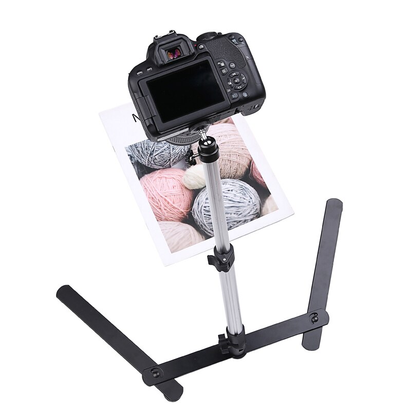 Desktop Copying Stand Photo Studio Copying Holder Adjustable Tabletop Tripod Bracket For Camera DSLR Photography 42cm