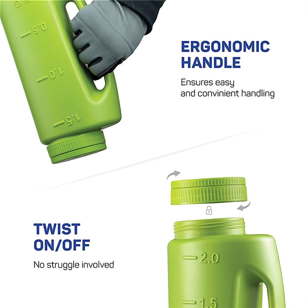 Handheld Spreader Plastic Adjustable Salt Bottle Sprayer for Seed Snow Ice Melt Earth Food with Spoon