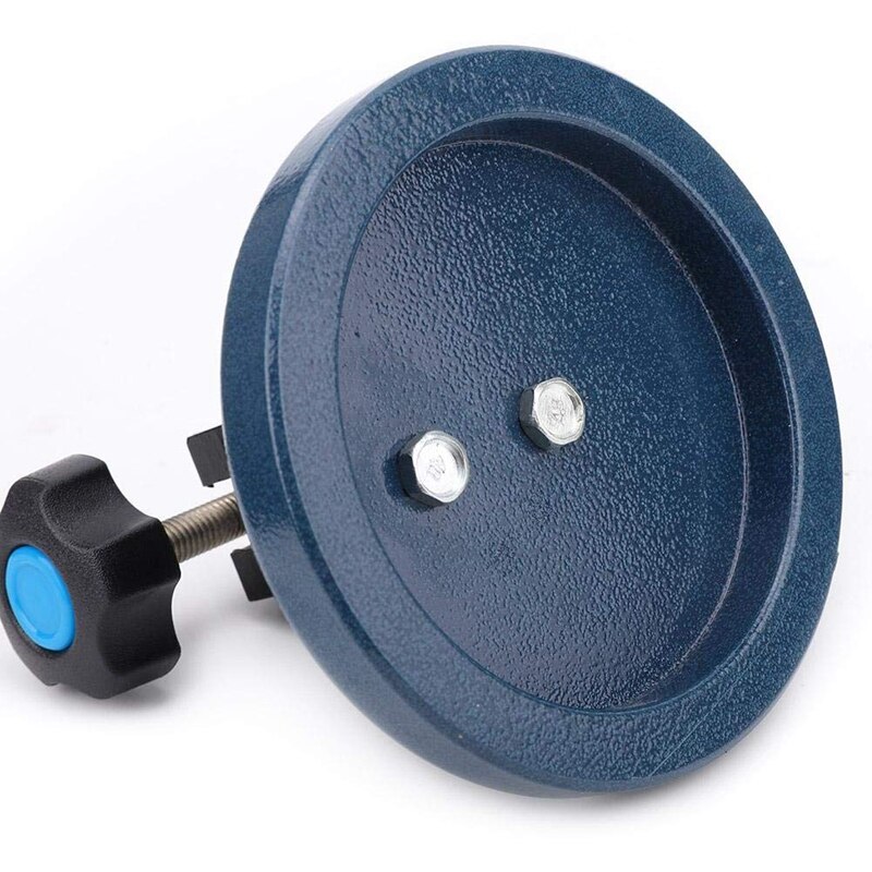 Precision Micrometer Holder Stand, Adjustable Cast 0-100mm Micrometer Stand Bracket Round Base for Screw-Thread Outside Micromet