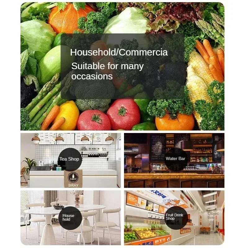 Espremedor manual de aço inoxidável, dispositivo de pressão manual resistente, extrator de suco de frutas, cítricos, laranja, limão