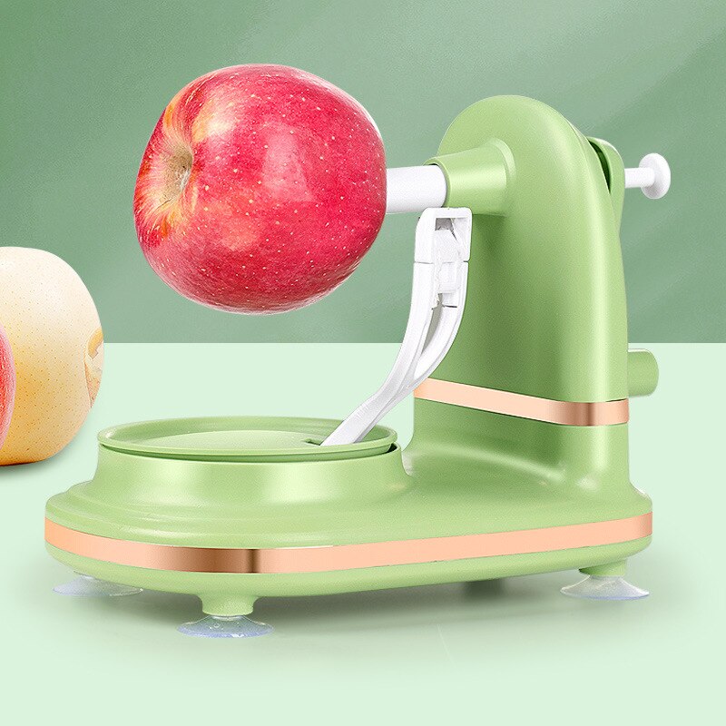 Hand-cranked Apple Peeler Household Stainless Steel Fruit Peeler Multifunctional Rotary Fruit Peeled Kitchen Cutter Tool