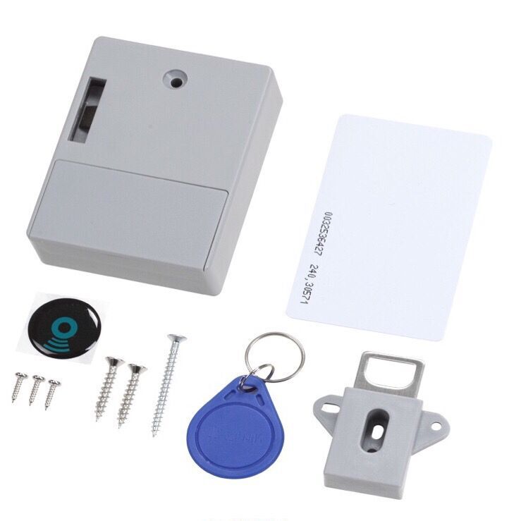 Digital Electronic RFID Card Invisible Hidden RFID Cabinet Lock Drawer Card Lock