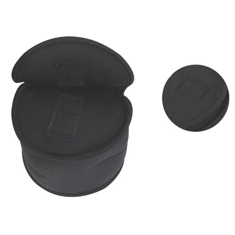 Éui Protection Canne à Pêche Pliable LEOFISHING - 3 Tailles Disponibles Noir