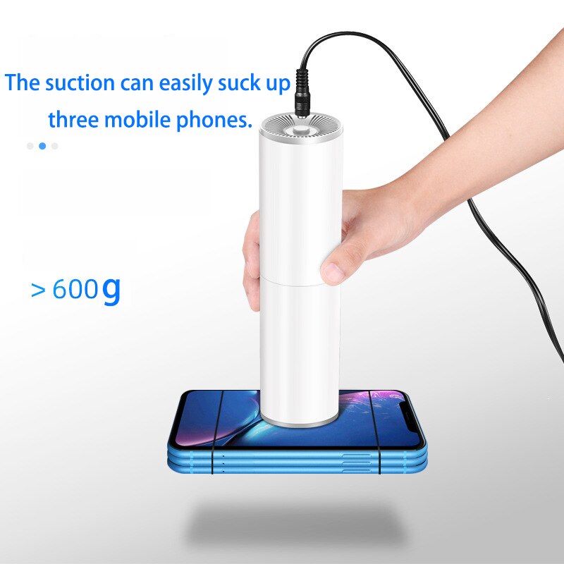 Draagbare Auto Stofzuiger Handheld Auto Vacuüm Sterke Zuigkracht Laag Geluidsniveau Stofzuiger Voor Auto Thuis Nat Droog Dual Gebruik schoonmaken