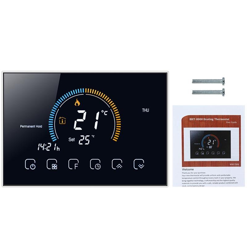 1 Set Smart Thermostat Winter Home Intelligent Temperature Controller Home Decoration Provide Heating Smart Thermostat