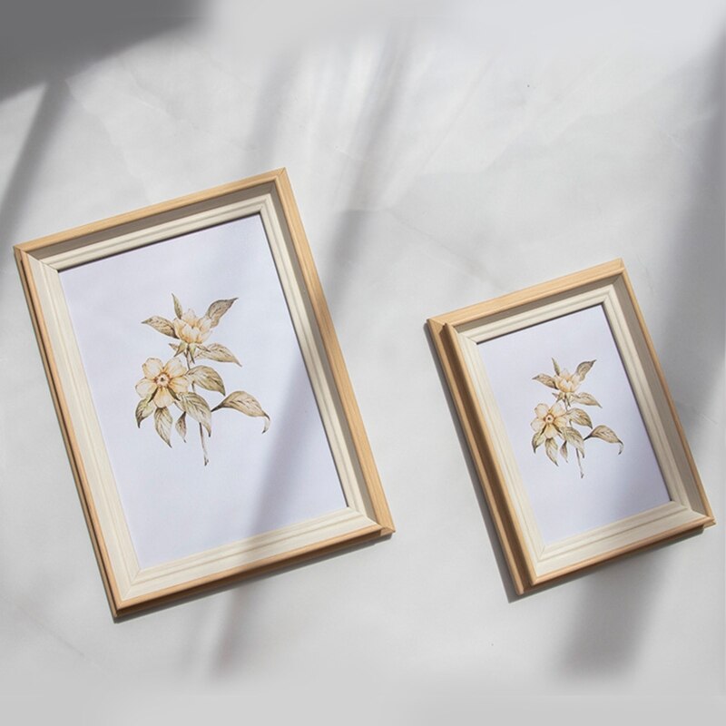 Plastic Photo Frame 6in/7in/A4 Size Picture Frame Table Decor Supplies