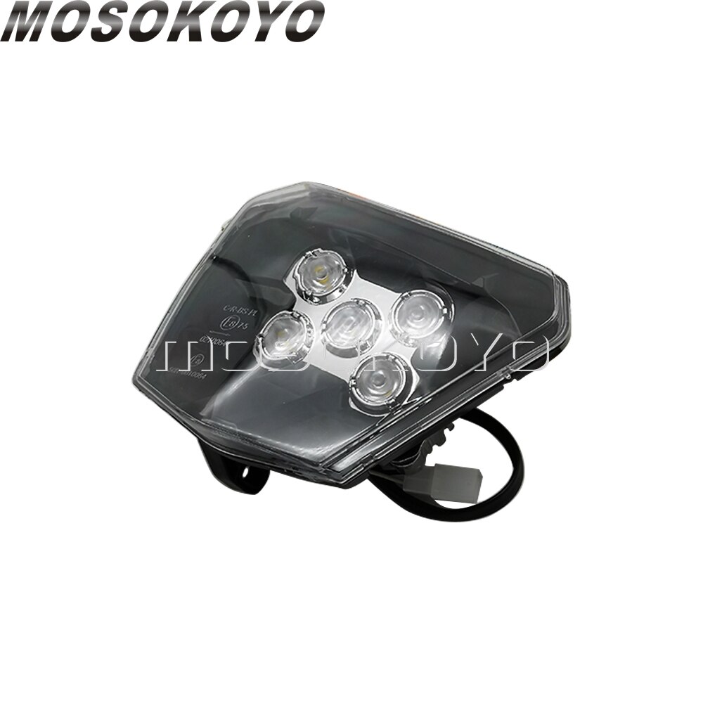 Led -ajovalot enduro dual sport  e8 etuvalo exc xcf xcw te tc  fe 125 250 300 350 450 530 xc- w kuusi päivää