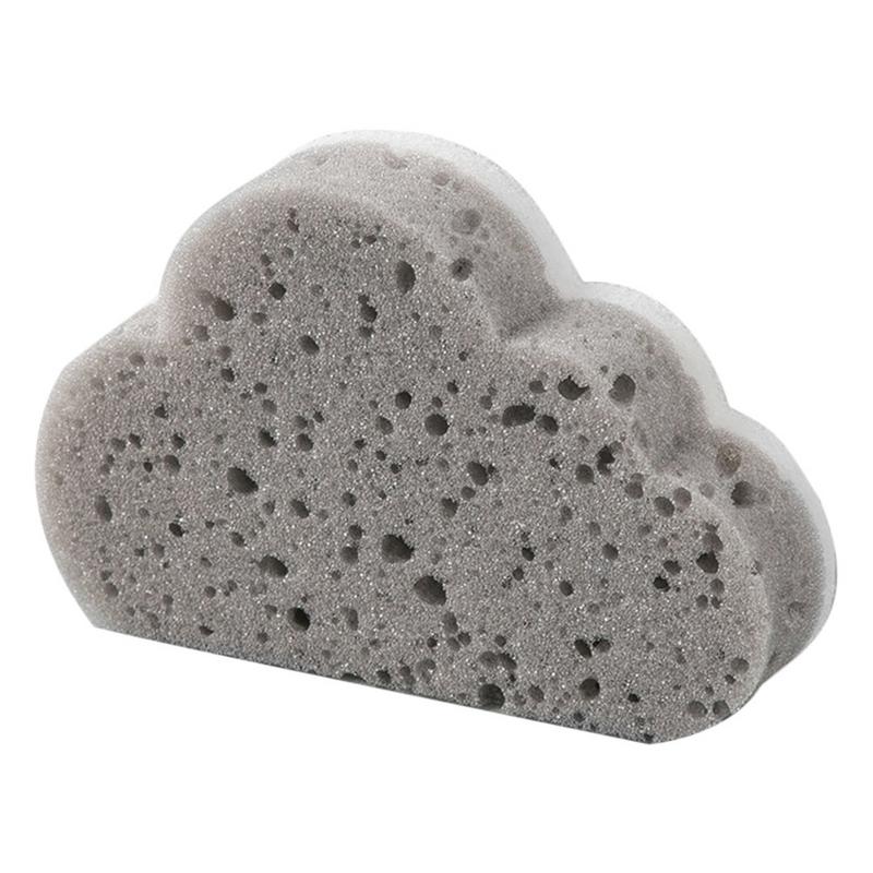 Cloud Shape Sponge Brush Household Cleaning Tools Decontamination Magic Rubbing 1Pc Sponge Brush: Gray