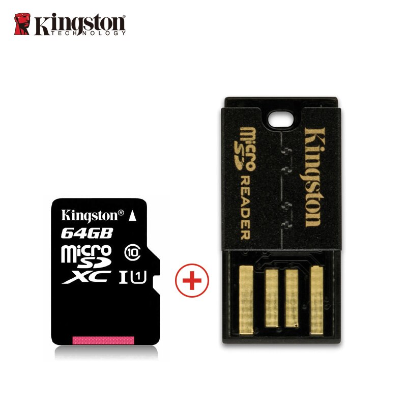 kingston Memory Card 8GB 16GB 32GB 128GB 64GB Micro sd card Class10 flash card Memory Microsd TF/SD Card adapter / card reader