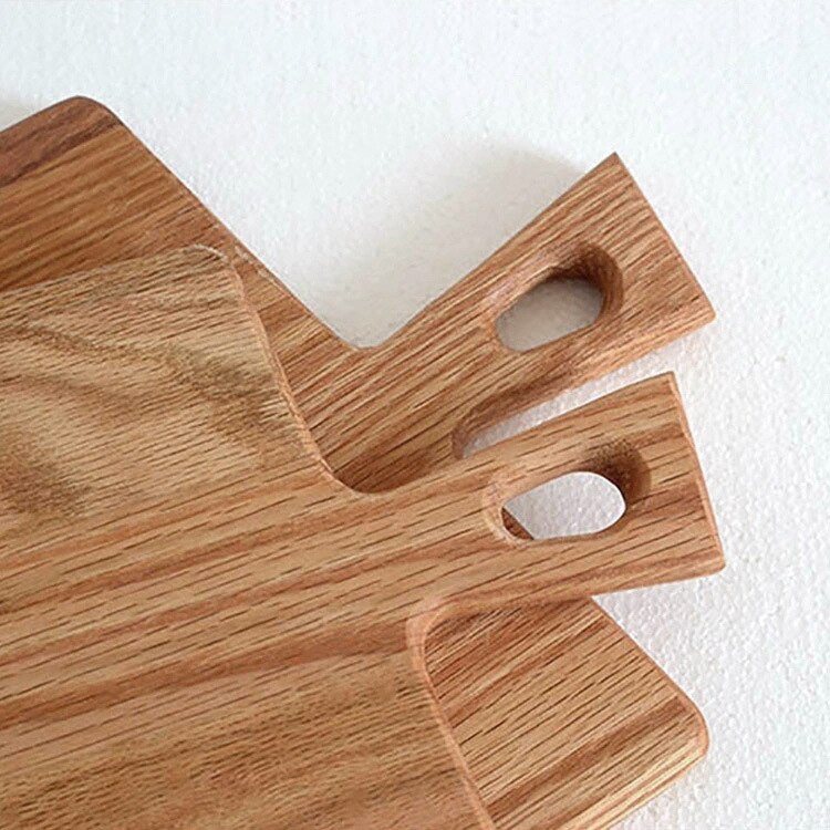 Oak tray chopping board bread board cuisine display tray kitchen board wood cutting board