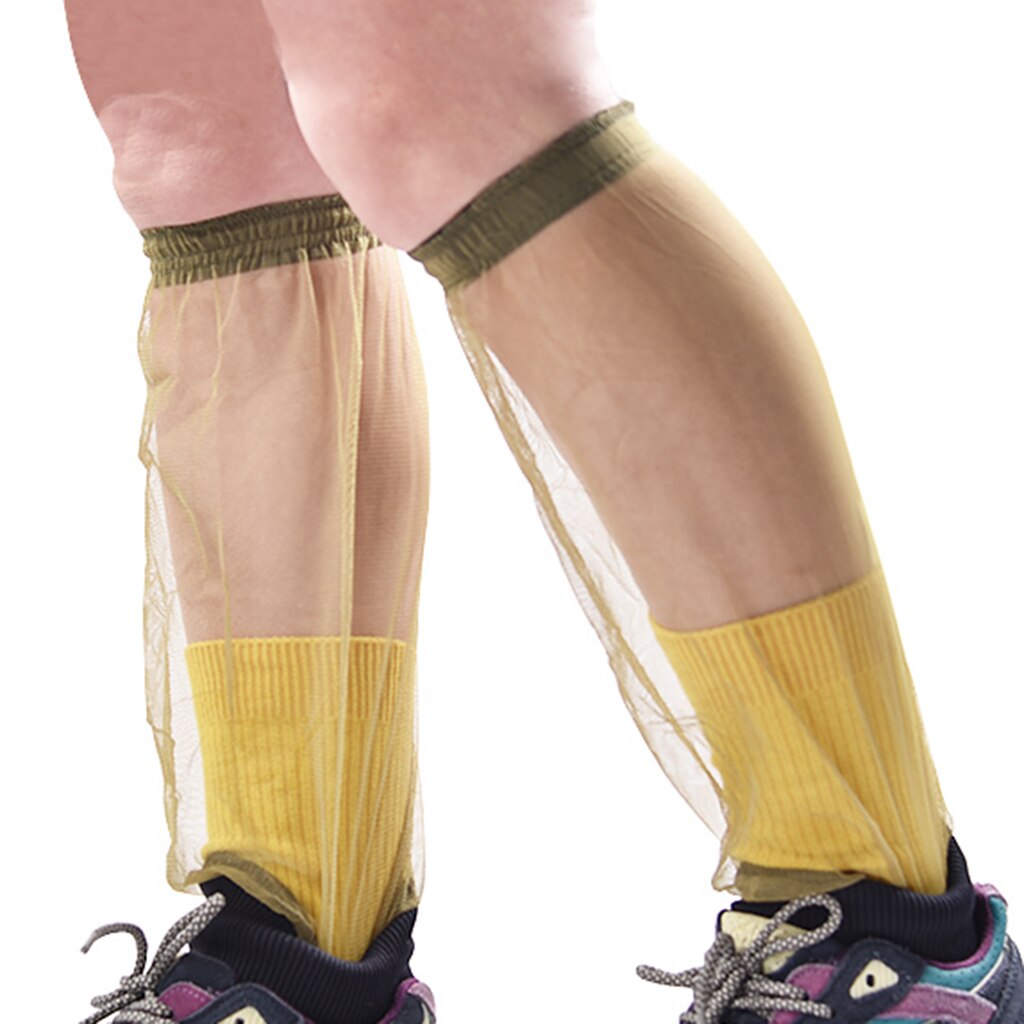 Foot Leg Cover Insect Protective Mesh Netting Suit Bug Pants Suits for Fishing Hiking Camping Gardening