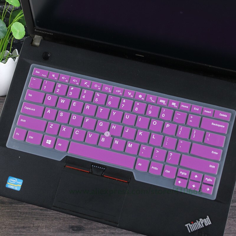 Laptop Tastatur Abdeckung Schutz Für Lenovo ThinkPad L390 L380 T480 T480s T470 T470s Yoga 2rd/3rd thinkPad X1 Kohlenstoff: Violett