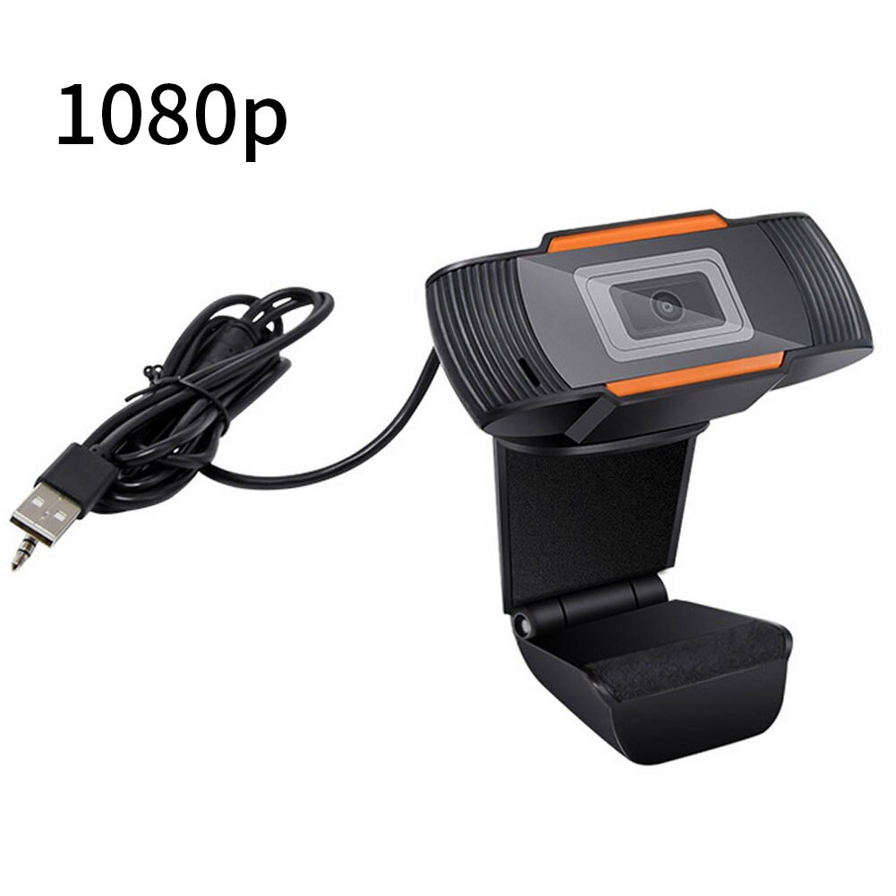 Webcam 1080P 720P 480P Full HD Web Camera Built-In Microphone Rotatable USB Plug Web Cam For PC Computer Mac Laptop Desktop