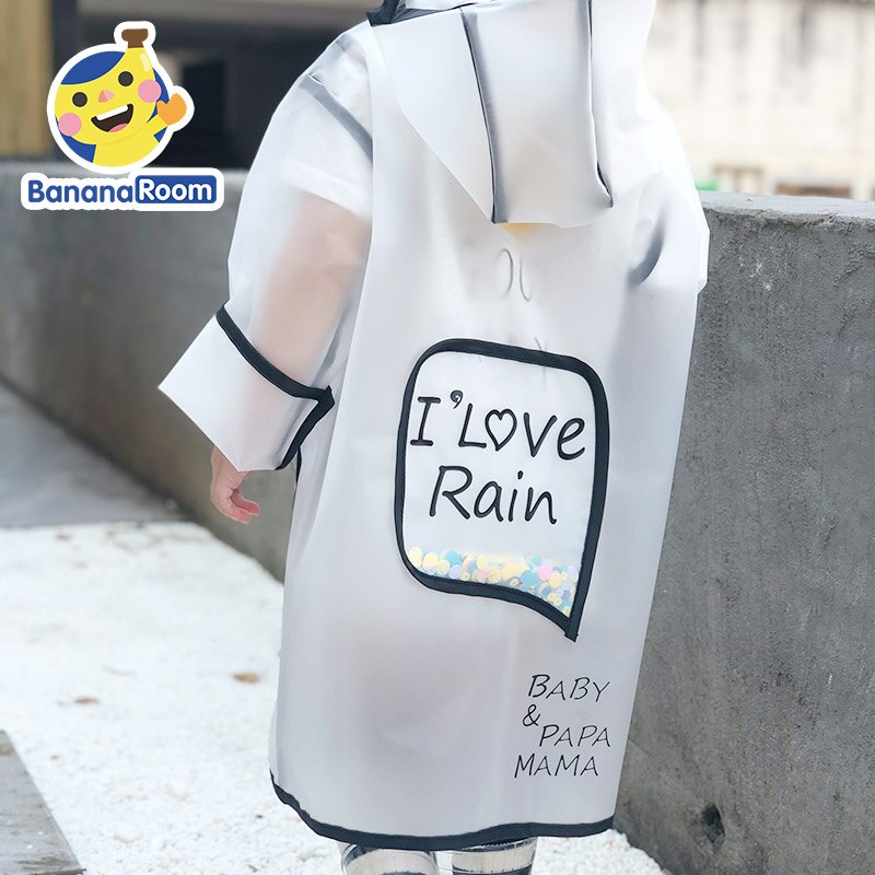 Waterproof Nylon Raincoat Jacket Kids Plastic Raincoat Kids Boys Lightweight Outdoor Capa De Chuva Infantil Rain Gear JJ60YY