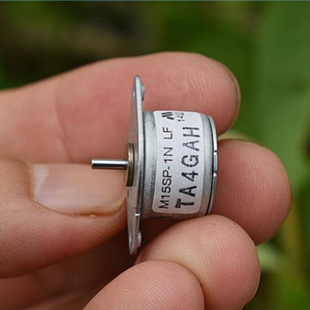 Micro 15mm 2-phase 4-wire Stepper Motor electric DC 5V Mini Step Angle 18 Degrees 14Ohm Precision Accessories M15SP-1N