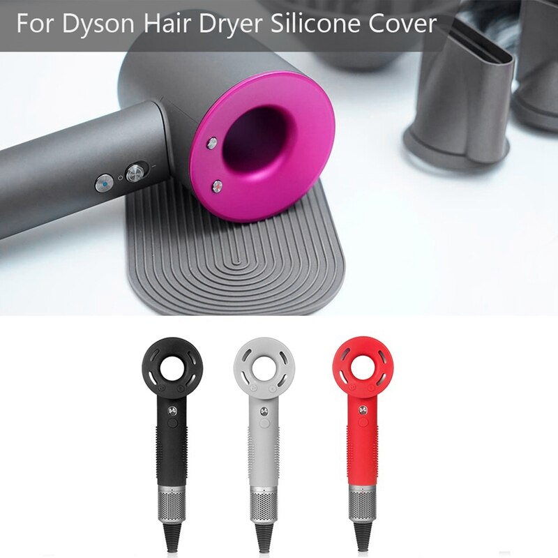 Hair Dryer Case Cover for Dyson Soft Silicone Gel Portable Dust Proof Blower Protective Skin Cover