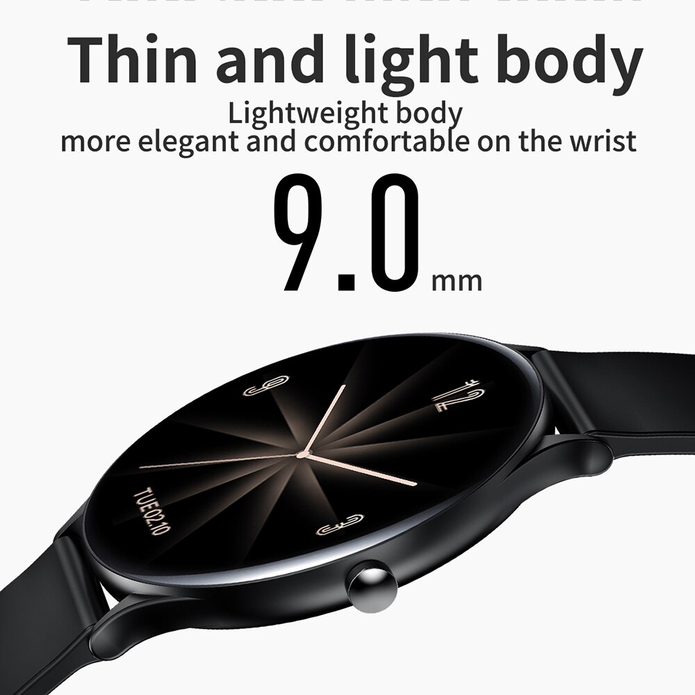 Smart Horloge Mannen Vrouwen Hartslag Bloeddrukmeter Bluetooth Verbinden Smartwatch Fitness Voor Ios Android Horloge Smart