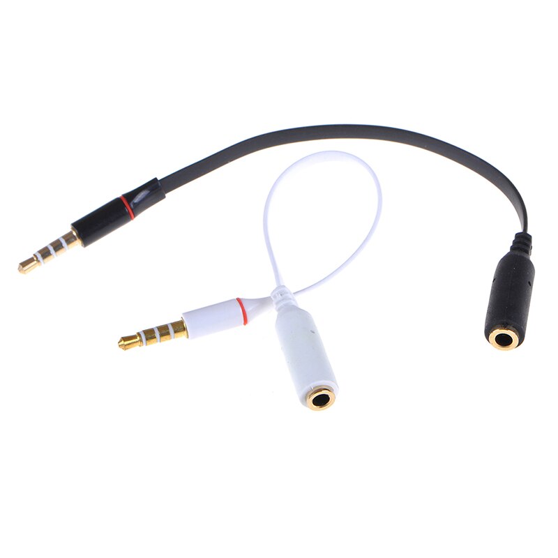 Man-vrouw 3.5Mm Ons Jack Audio Verlengkabel Cord 3.5 Ns Kabels Cord Lengte 18Cm