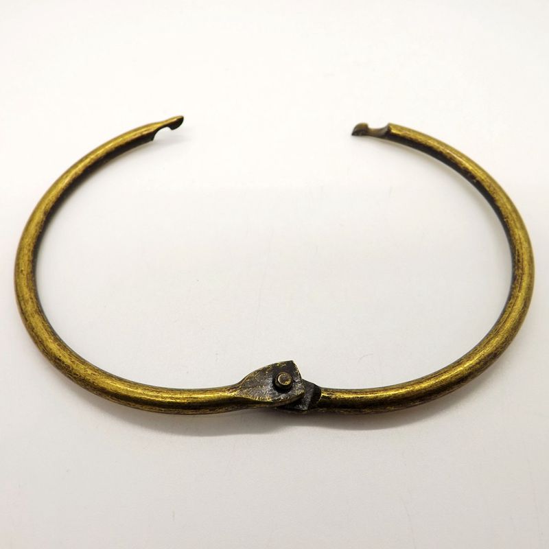 bulk metal stationery ring binder clip for book binding bronze decorative ring 76mm 10pcs/package