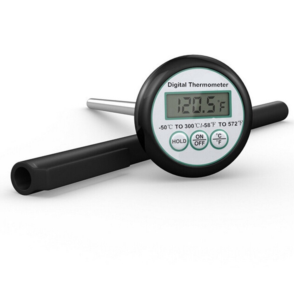 Digital Meat Food Thermometer Liquid Candy Deep Fry with Stainless Steel Clip