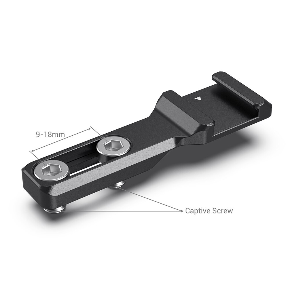 Adattatore per montaggio su slitta per prolunga per slitta fredda per montaggio su slitta SMALLRIG per microfono, EVF e accessori per fotocamere-2879