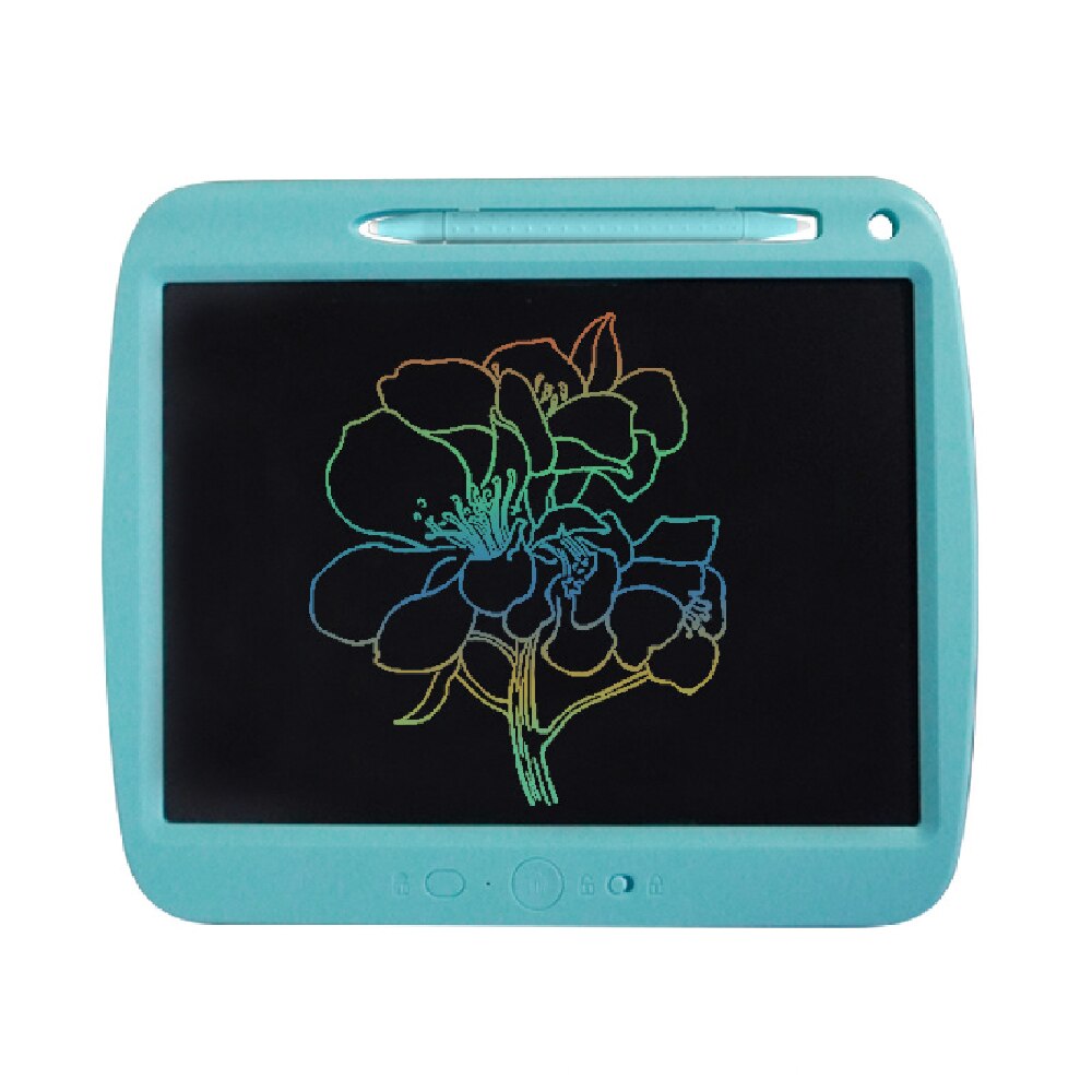 9'' Rechargeable Colorful Drawing Tablet Writing Digital Tablet Graphic Handwriting Pad Electronic Animal Board for Child: Blue