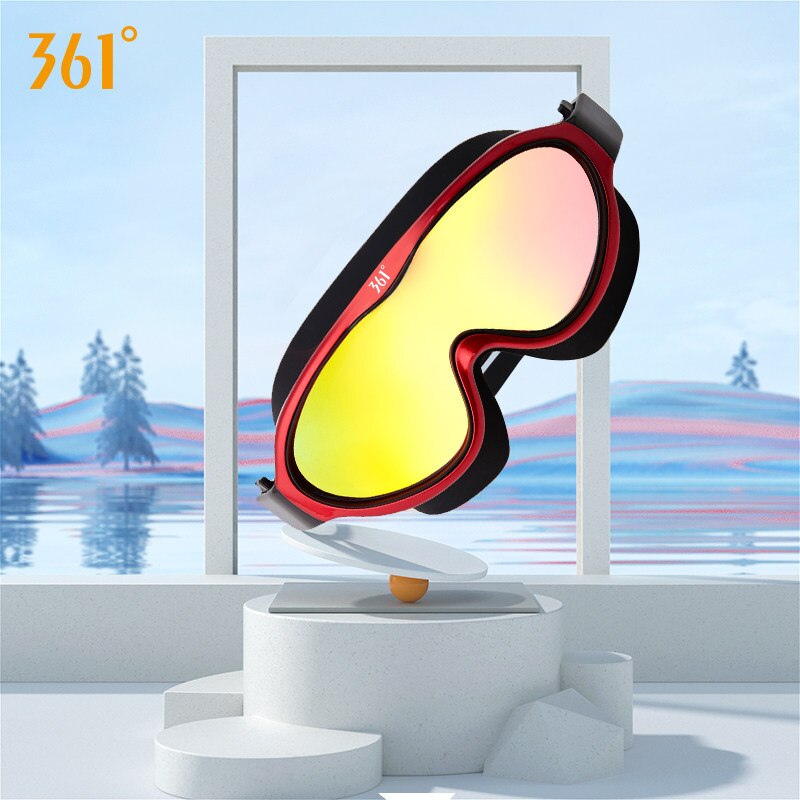 361 duża ramka okulary pływackie wodoodporne Anti-Fog HD damskie profesjonalne do powiek ochrona krótkowzroczność gogle męskie gogle pływackie