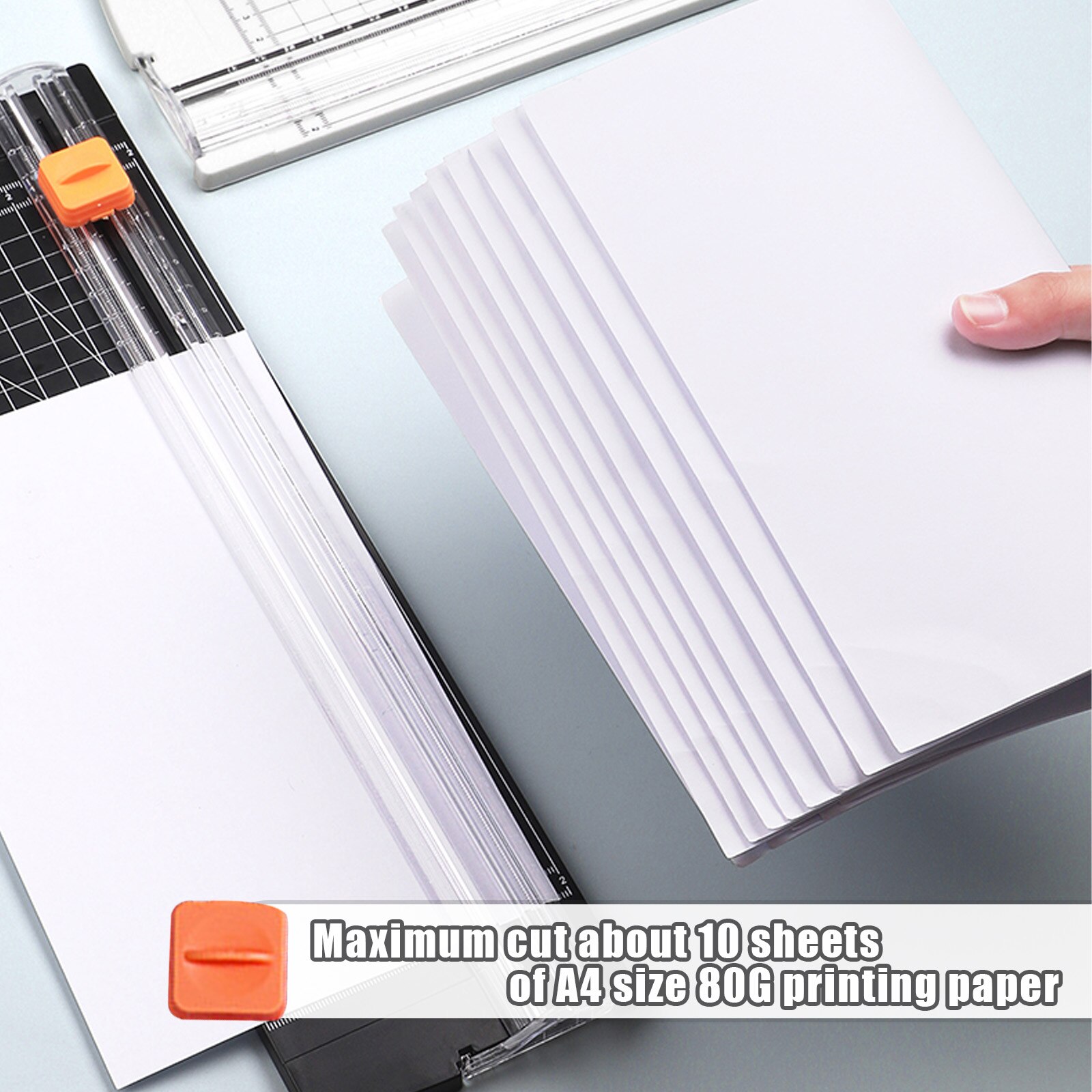 Popular A4/A5 Precision Paper Photo Trimmers Cutter Guillotine with Pull-out Ruler for Photo Labels Paper Cutting Tool