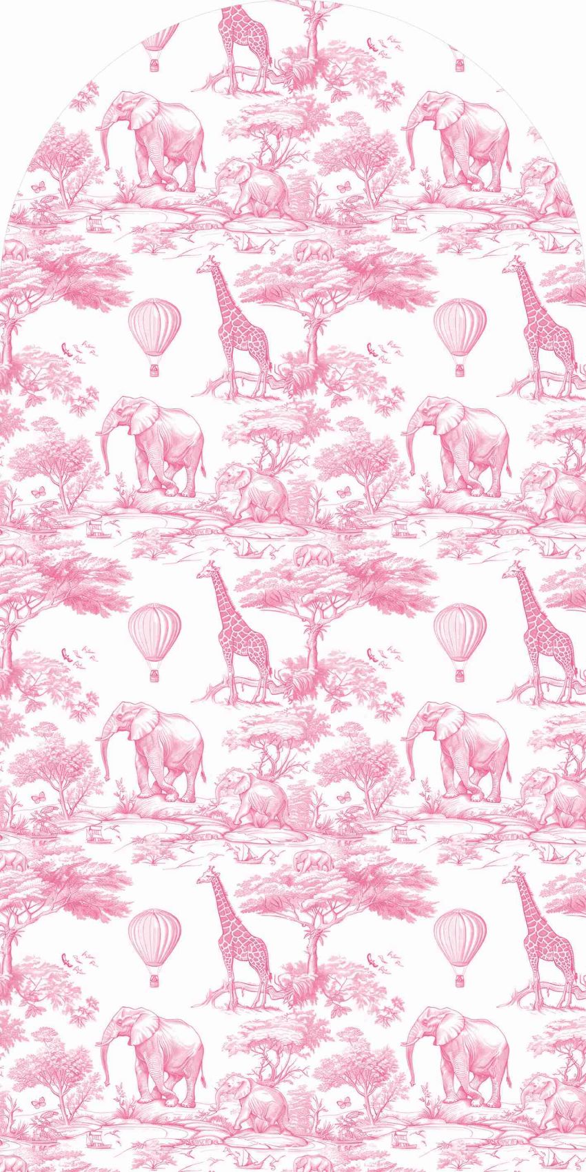 Mehofond personalizado 2 lados padrão azul safari animal festa de aniversário capa de chá de bebê chiara arco fundo decoração pano de fundo foto: CÉU AZUL / 150 * 150