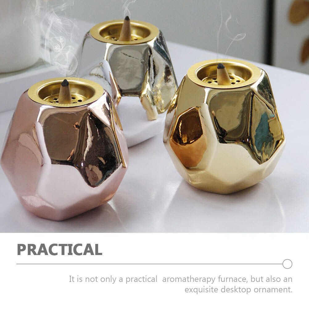 Encensoir en métal et céramique de Style arabe du moyen-orient, brûleur d&#39;arôme pour Ramadan