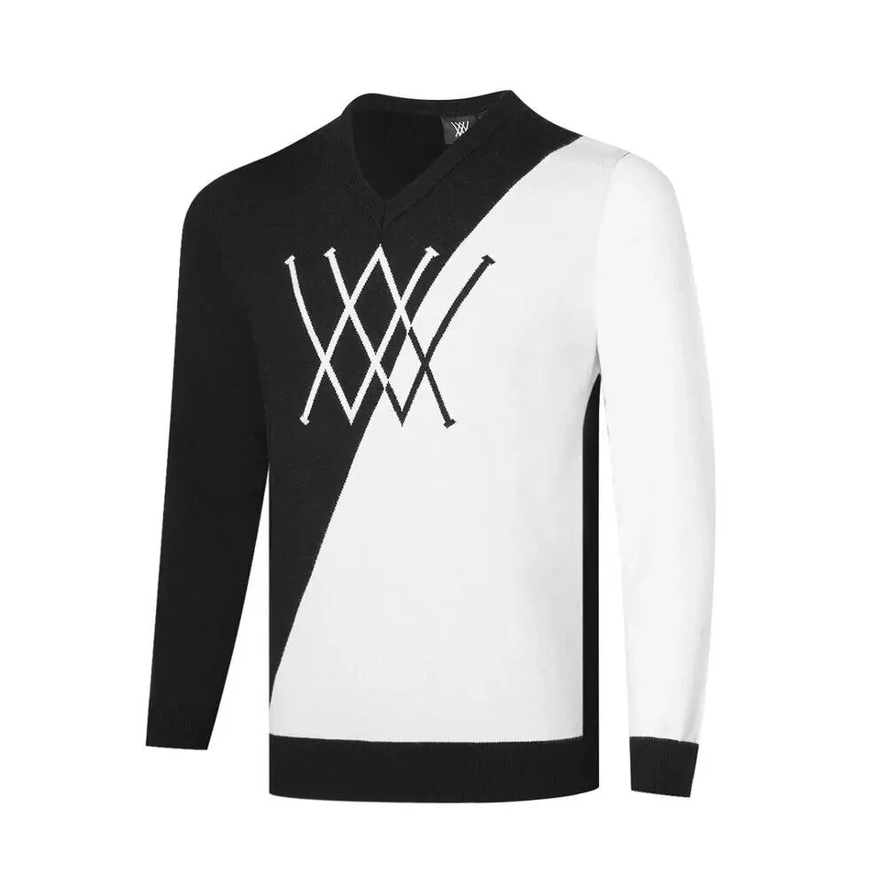 DENGJIAMY Fleece Kraag Sweatshirts voor Mannen Mode Warm Herfst Shirt
