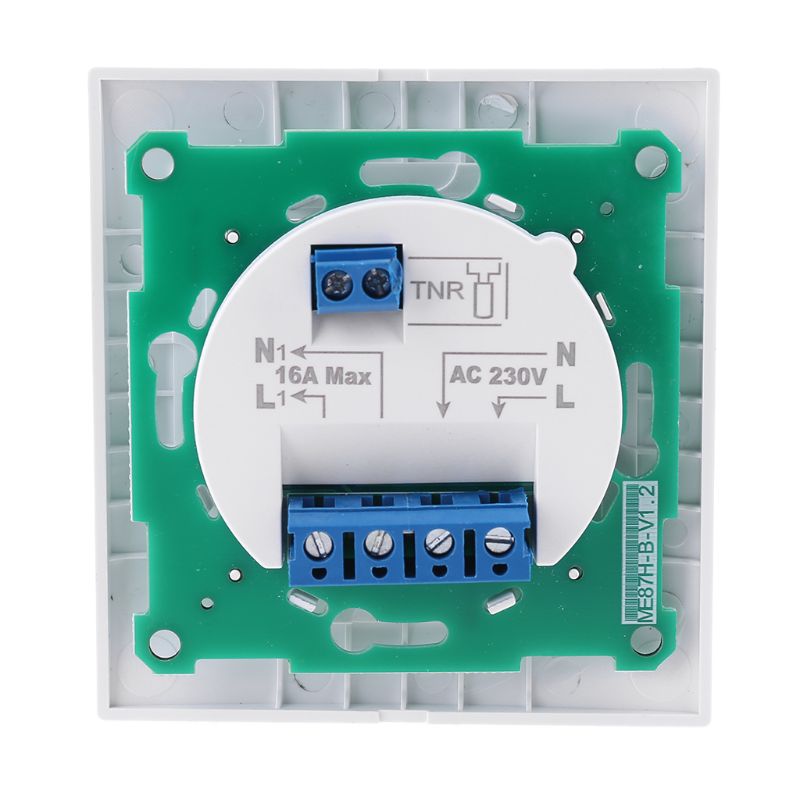 UnderFloor Electric Heating Room Thermostat 16A AC220~230V Save Energy Floor Heating Temperature Controller 86x86mm