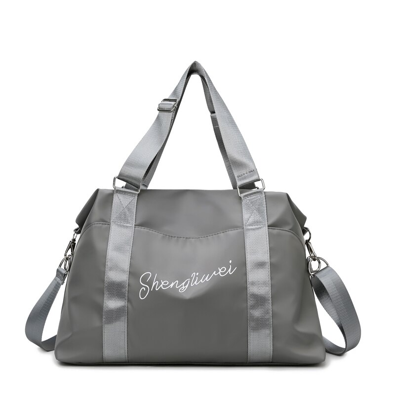 Di viaggio On-Line Rosso Tirare Asta Borsa Da Viaggio Leggero Grande Capacità Extra Large Borsa Da Palestra Sport Femminile Sacchetto Dei Bagagli Tote borsa: Dark Gray  medium