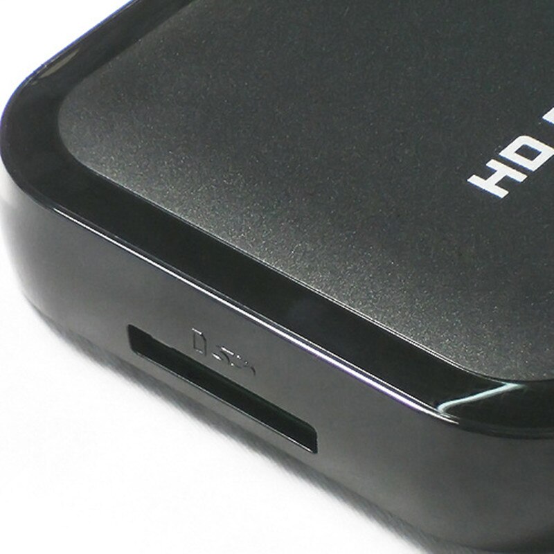 Mini lecteur multimédia Portable Full HD 1080p H6w prise en charge de l'hôte USB