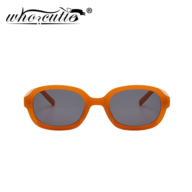 Vem sötnos trendiga 90s solglasögon dammärke retro oval båge solglasögon nyanser korea stil sunnies kvinnlig  s161