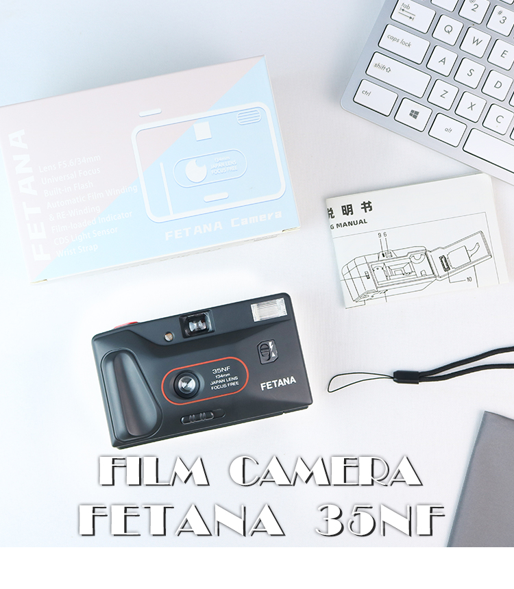 Fetana pek-og-skyt filmkamera engangsfilmkamera 35md helautomatisk parfotografering studentmaskin 135 film