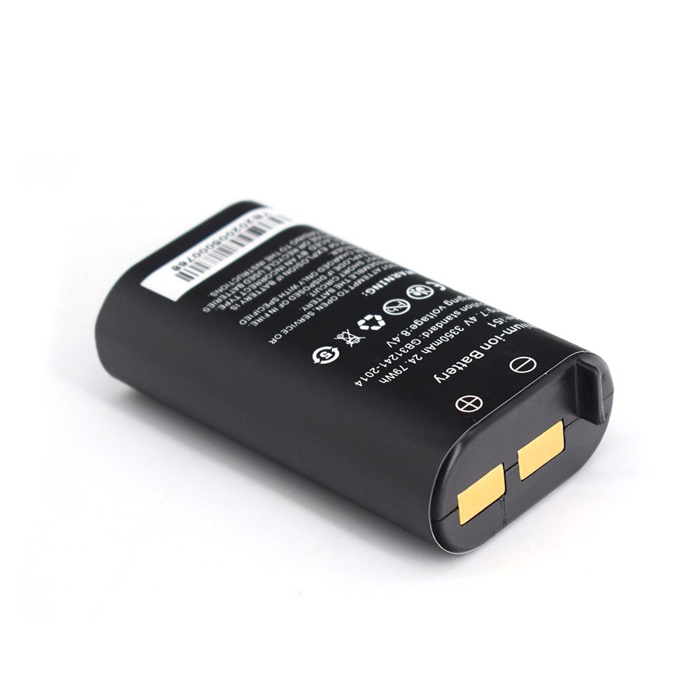 Batería de polímero de iones de litio para cámara IP, probador de CCTV, 7,4 V, 3350mAh, 8MP, CVI, CVBS, Monitor, 9651