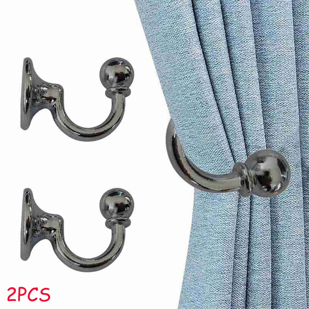 1pc magnetische gordijnbinders, haak, gesp, clip, gordijnbinder, polyester, decoratief accessoire voor thuis, gordijnhouder, riem