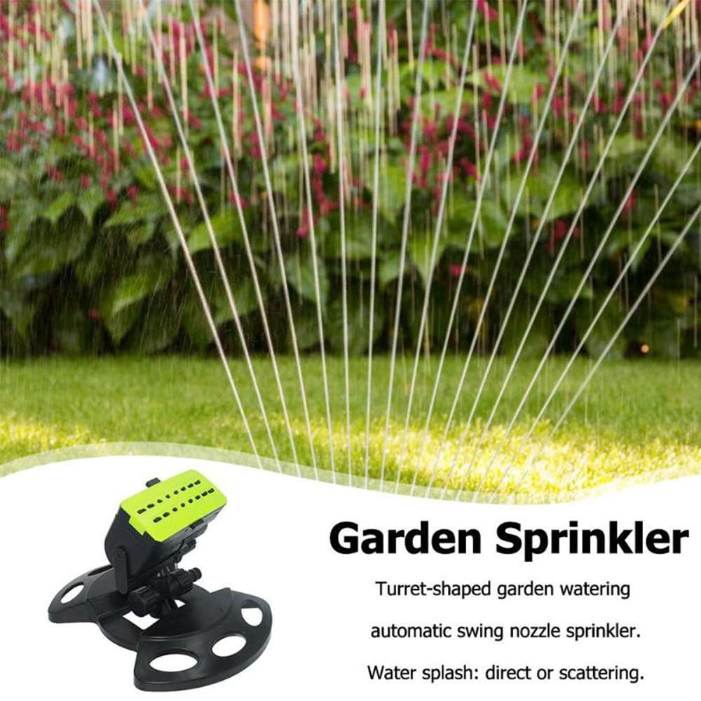 16 trous jardin pelouse gicleurs eau pulvérisateur automatique balançoire buse pelouse arroseur jardin foresterie Irrigation arrosage outils