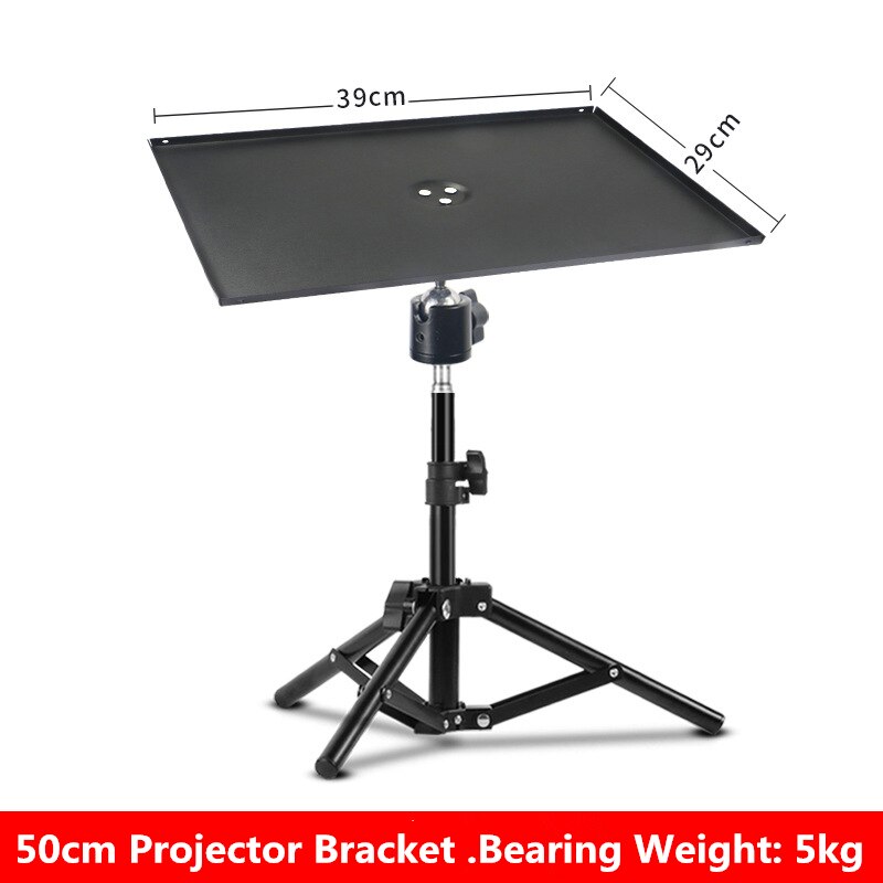 29 x 39cm metalbakke projektor stativ stativ 0.5m 1.5m justerbar højde laptop gulvstativ understøtter dvd afspiller projektor beslag