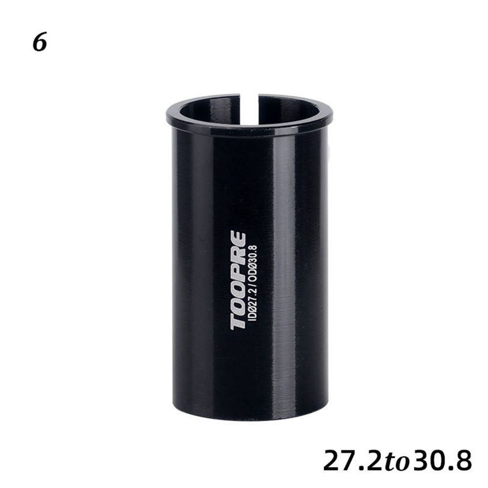 Aluminium Fiets Zadelpen Mouw Converteren Conversie Adapter Zadelpen Buis Racefiets Accessoire 22.2/25.4/27.2/28.6/31.6Mm: 6