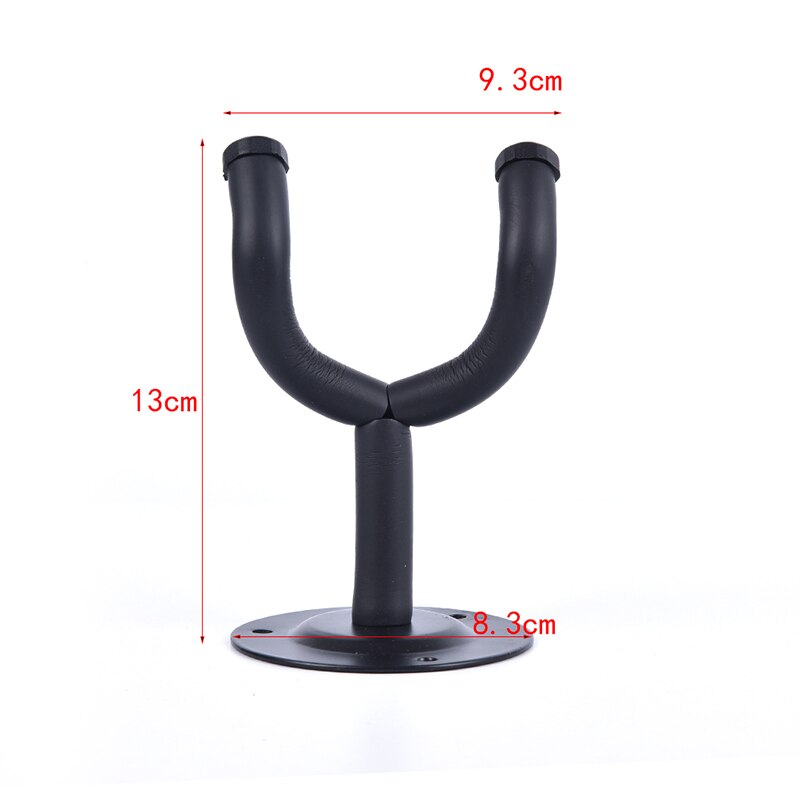 1pc muurbevestigingshaak voor gitaar van aluminiumlegering met zachte sponslaag voor gitaren / basgitaren / viool / mandoline / ukelele!