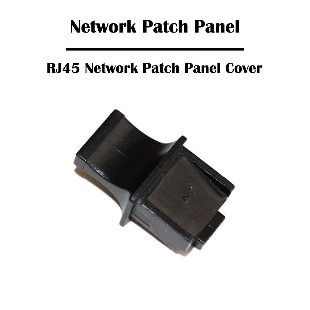 10 Stuks/20 Stuks Netwerk Patch Panel Cover Rj 45 Poort Netwerken Ethernet