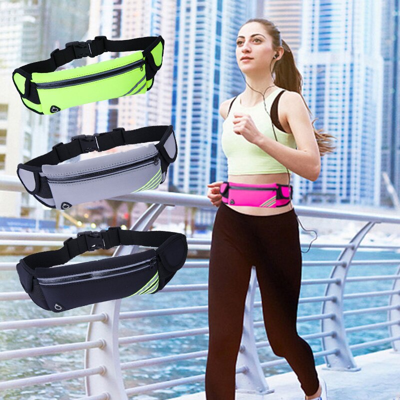 Running Waist Bags For Nokia X5 Sports Fitness Cell Phone Holder Case For Nokia 6.1 Women Male Outdoor Packs