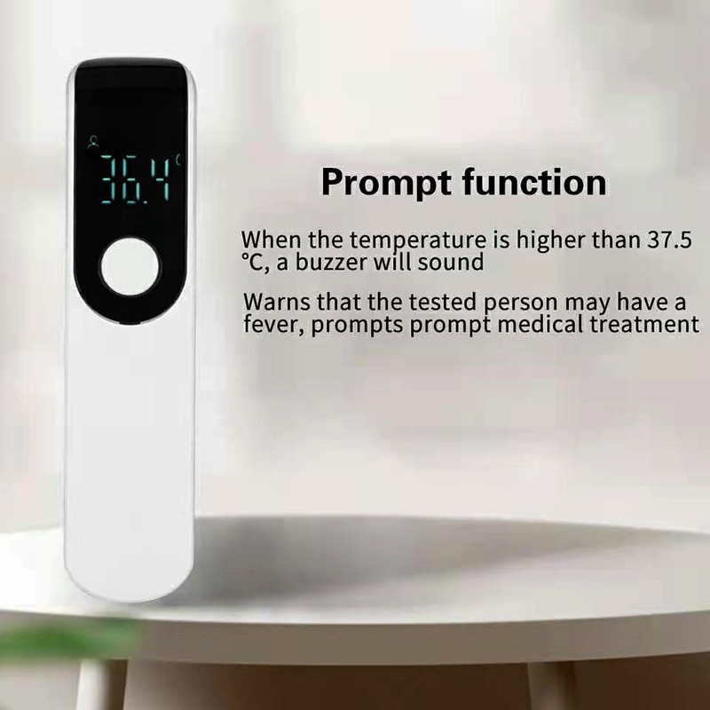 Mini Thermometer Non-Contact Infrarood Quick Thermometer Handheld Thuis Led Digitale Dual Mode Thermometer Menselijk Lichaam Thermometer